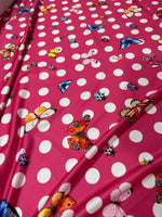 Butterfly Designed Fabric, Polka Dot Pattern Fabric - Whotex Online Fabric Store