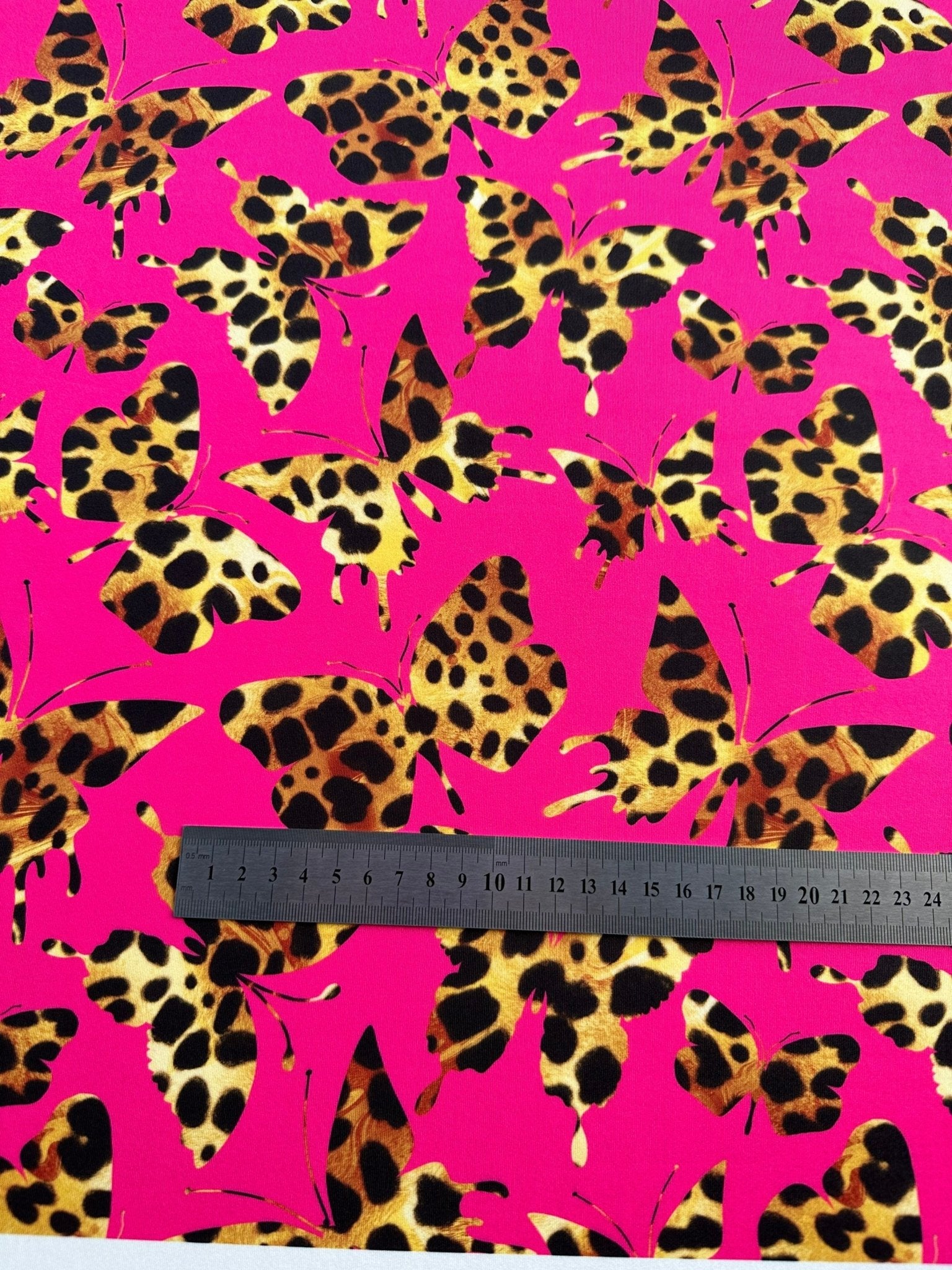 Butterfly Pattern Fabric, Hot Pink Fabric By The Yard - Whotex Online Fabric Store