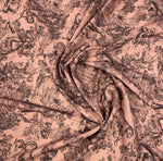 Camel Wild Forest Pattern Fabric – Multiple Fabric Options, Sold by Metre - Whotex Online Fabric Store