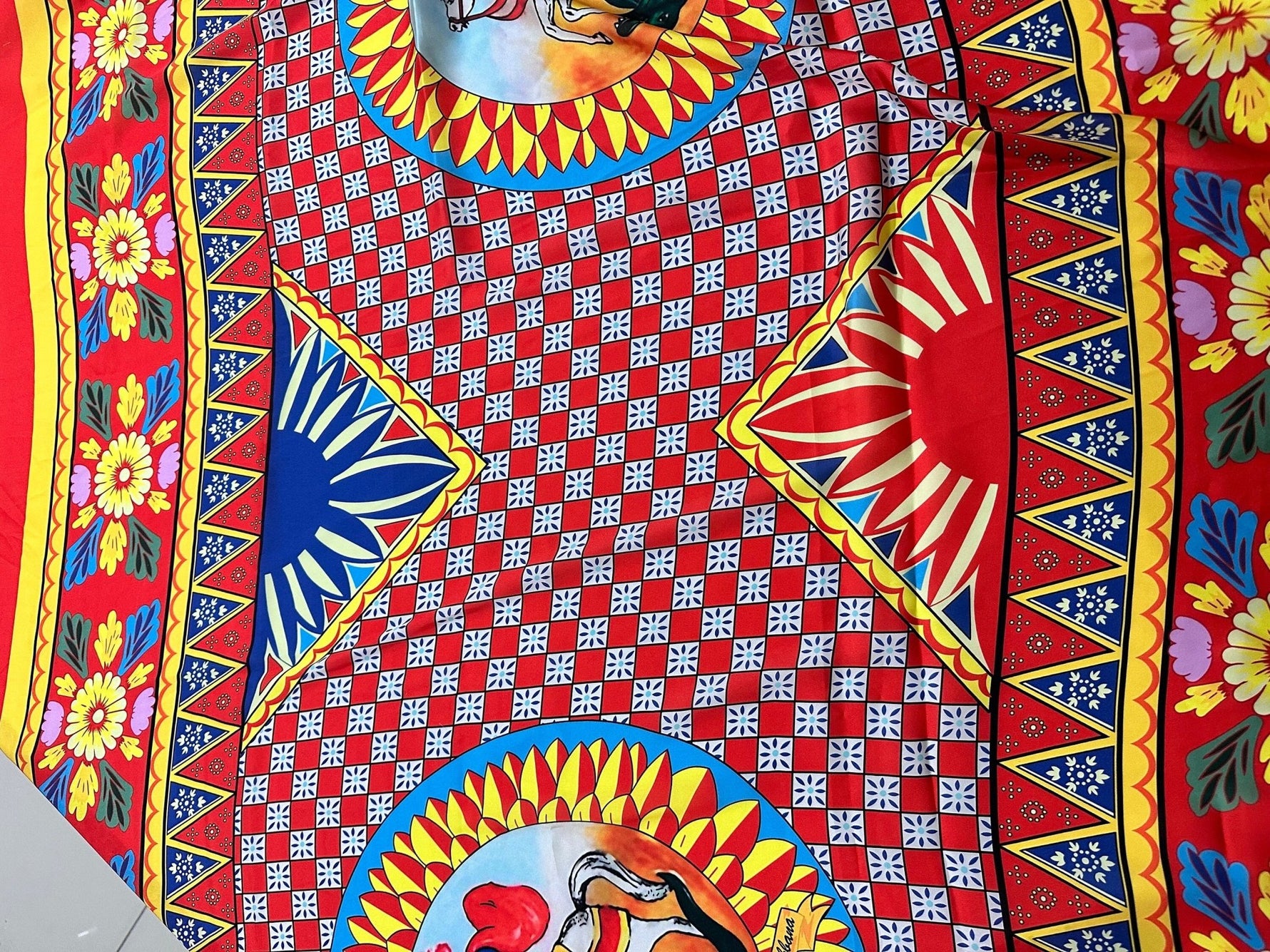 Caretto Pattern Fabric, Scilly Pattern Fabric - Whotex Online Fabric Store