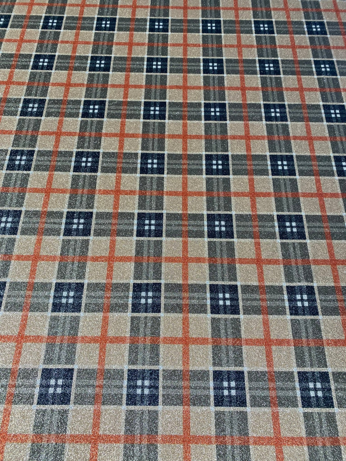 Check Lurex Fabric by the Metre - Whotex Fabrics London