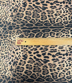Classic Leopard Print Fashion Fabric by the Metre - Whotex Fabrics London