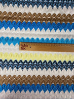 Colorful Chevron Embroidered Fabric - Whotex Online Fabric Store