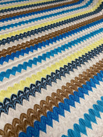 Colorful Chevron Embroidered Fabric - Whotex Online Fabric Store