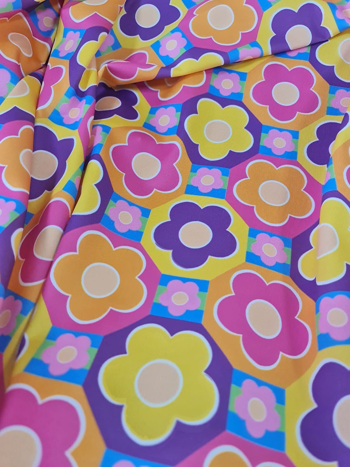 Colorful Floral Pattern Fabric By The Yard - Whotex Online Fabric Store