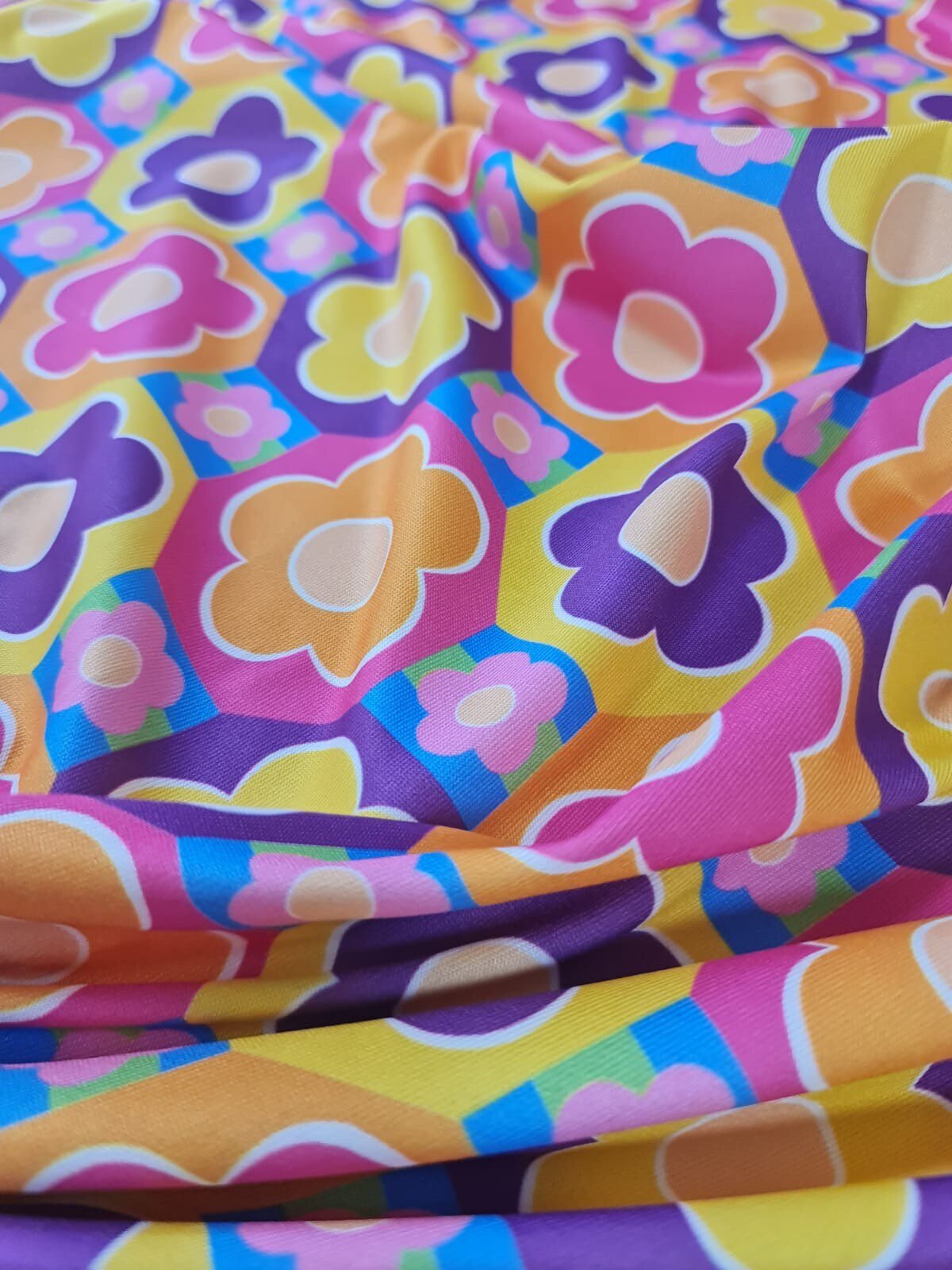Colorful Floral Pattern Fabric By The Yard - Whotex Online Fabric Store