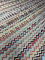 Colorful Zigzag Pattern Metallic Fabric - Whotex Online Fabric Store