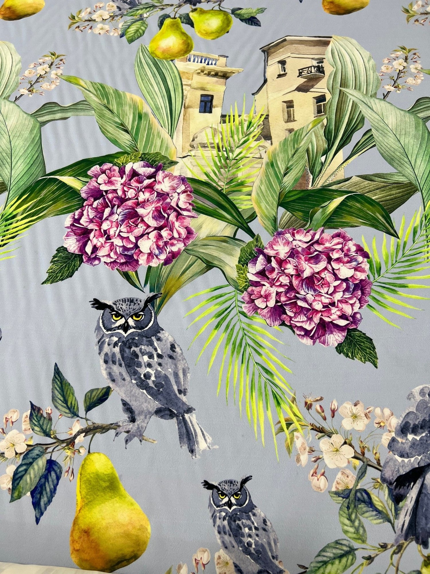Crepe Fabric, Parrot Print Fabric - Whotex Online Fabric Store