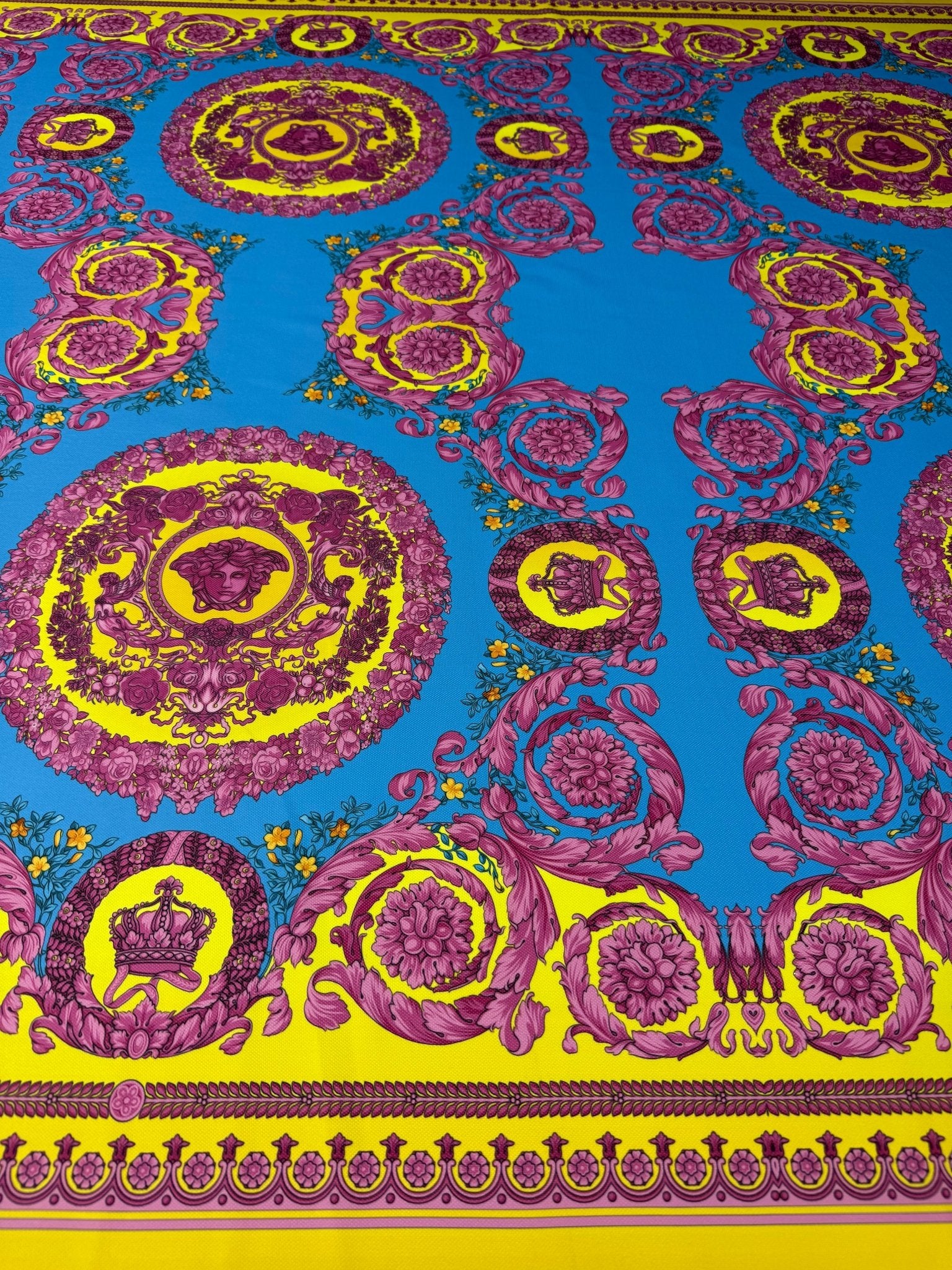 Decorative Pattern Upholstery Fabric by the Metre - Whotex Fabrics London