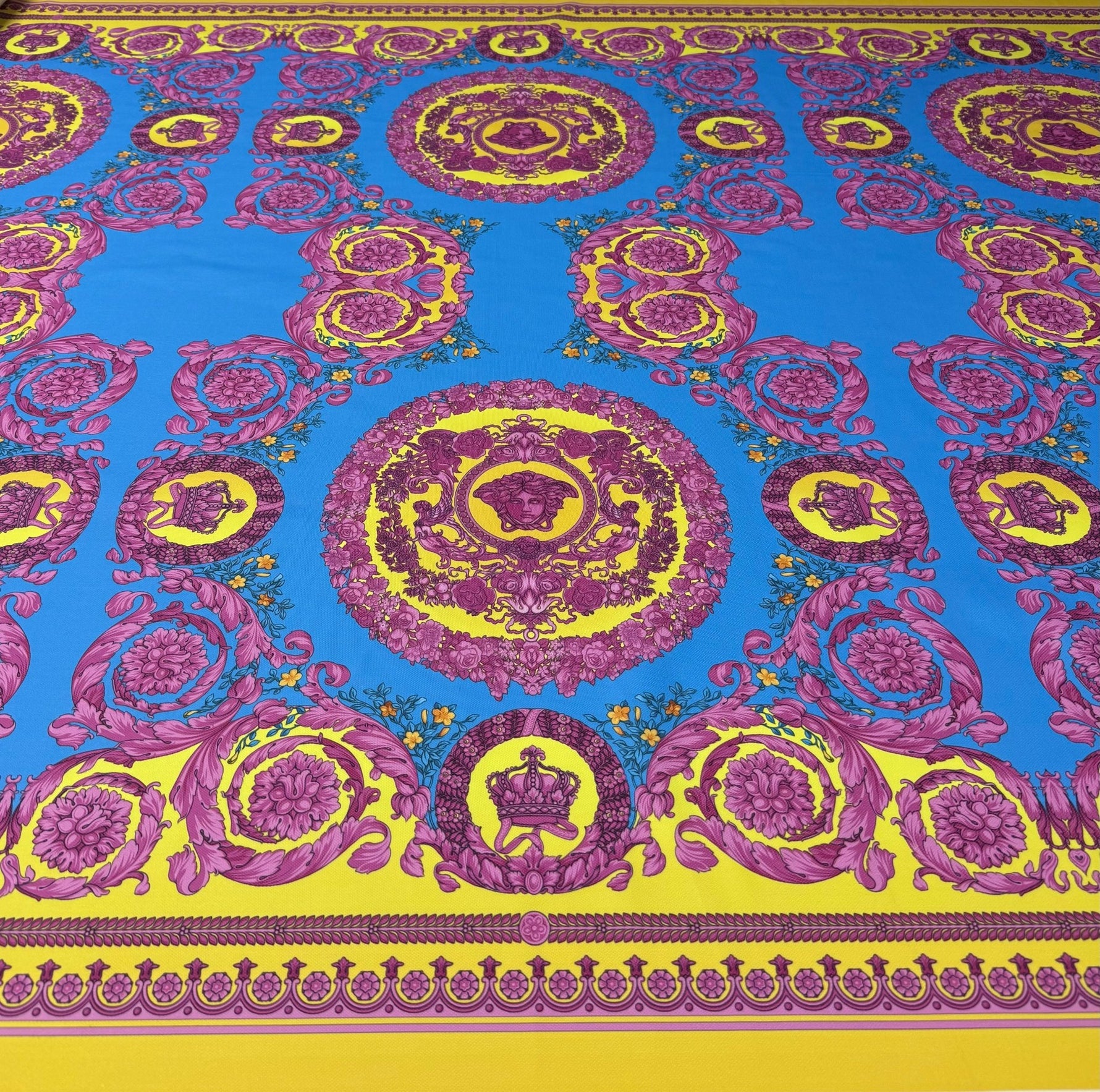 Decorative Pattern Upholstery Fabric by the Metre - Whotex Fabrics London