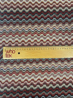 Earth Tone Zigzag Woven Mesh Fabric - Whotex Online Fabric Store
