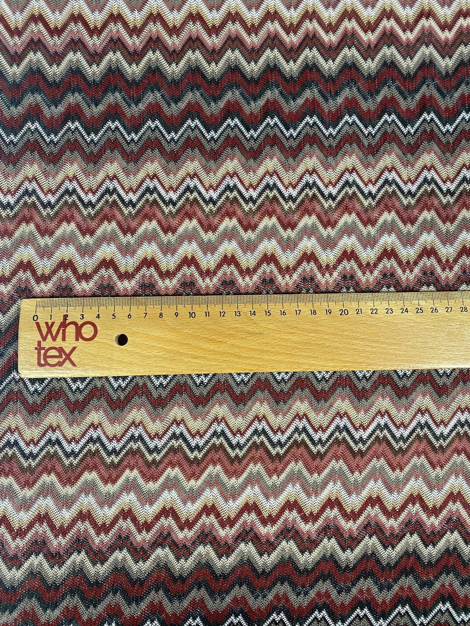 Earth Tone Zigzag Woven Mesh Fabric - Whotex Online Fabric Store
