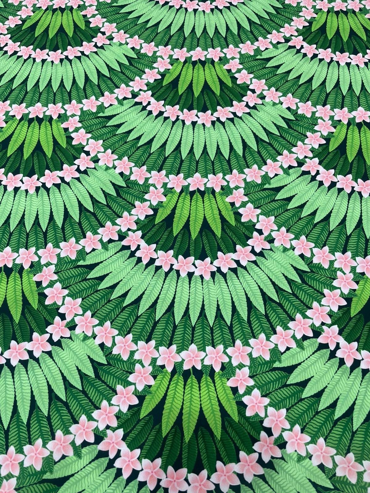 Floral Pattern Fabric, Leaf Pattern Crepe Fabric - Whotex Online Fabric Store