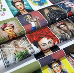 Frida Khalo Fabric, Frida Print Upholstery Fabric, Digital print fabric, outdoor runner curtain pillow bags fabric - Whotex Online Fabric Store