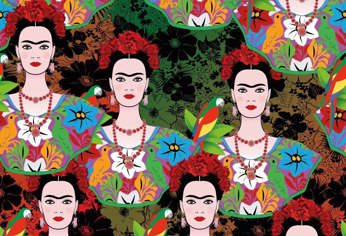 Frida Print Upholstery Fabric, Digital print fabric, outdoor runner curtain pillow bags fabric - Whotex