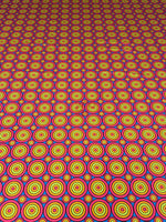 Geometric Circles Print Fabric, Colorful Fabric By The Yard - Whotex Online Fabric Store