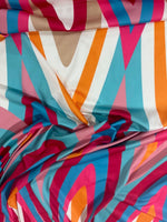 Geometric Print Fabric, Soft Colors Fabric - Whotex Online Fabric Store