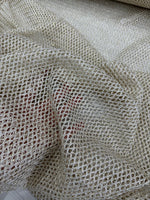 Gold Fish net Mesh Fabric, Shimmer Mesh Fabric - Whotex Online Fabric Store