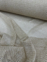 Gold Fish net Mesh Fabric, Shimmer Mesh Fabric - Whotex Online Fabric Store