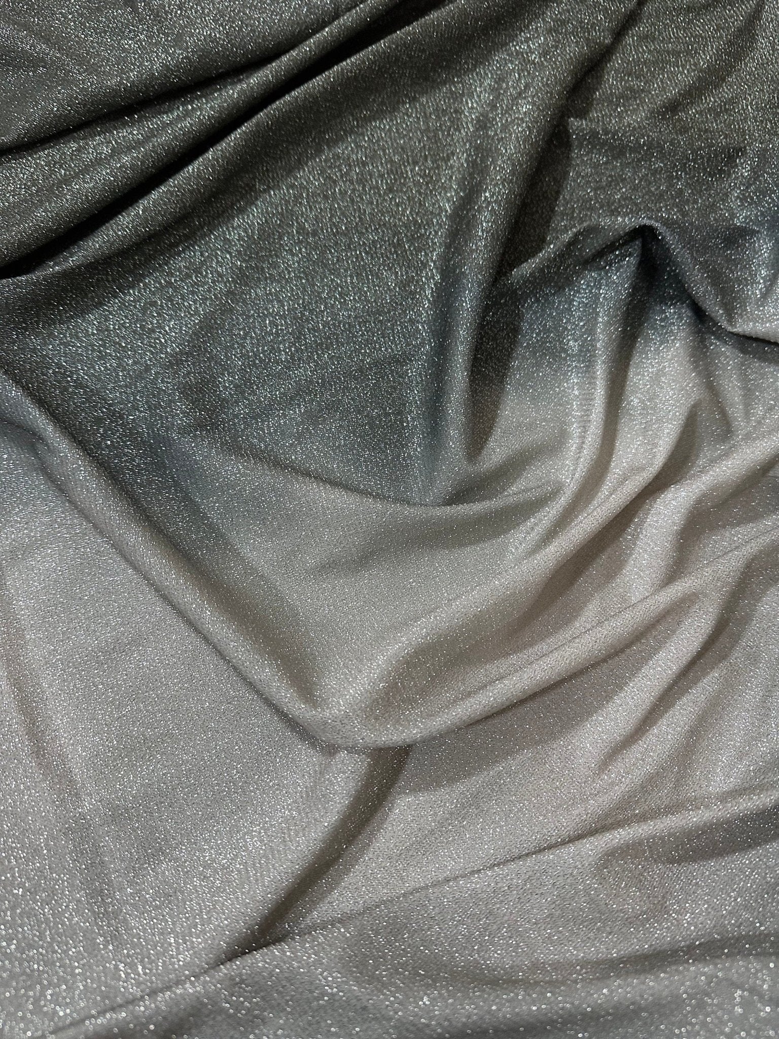 Gray Ombre Pattern Lurex Fabric - Whotex