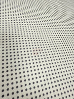 Gray Polka Dot Poplin Fabric, Full Cotton Fabric By The Yard - Whotex Online Fabric Store
