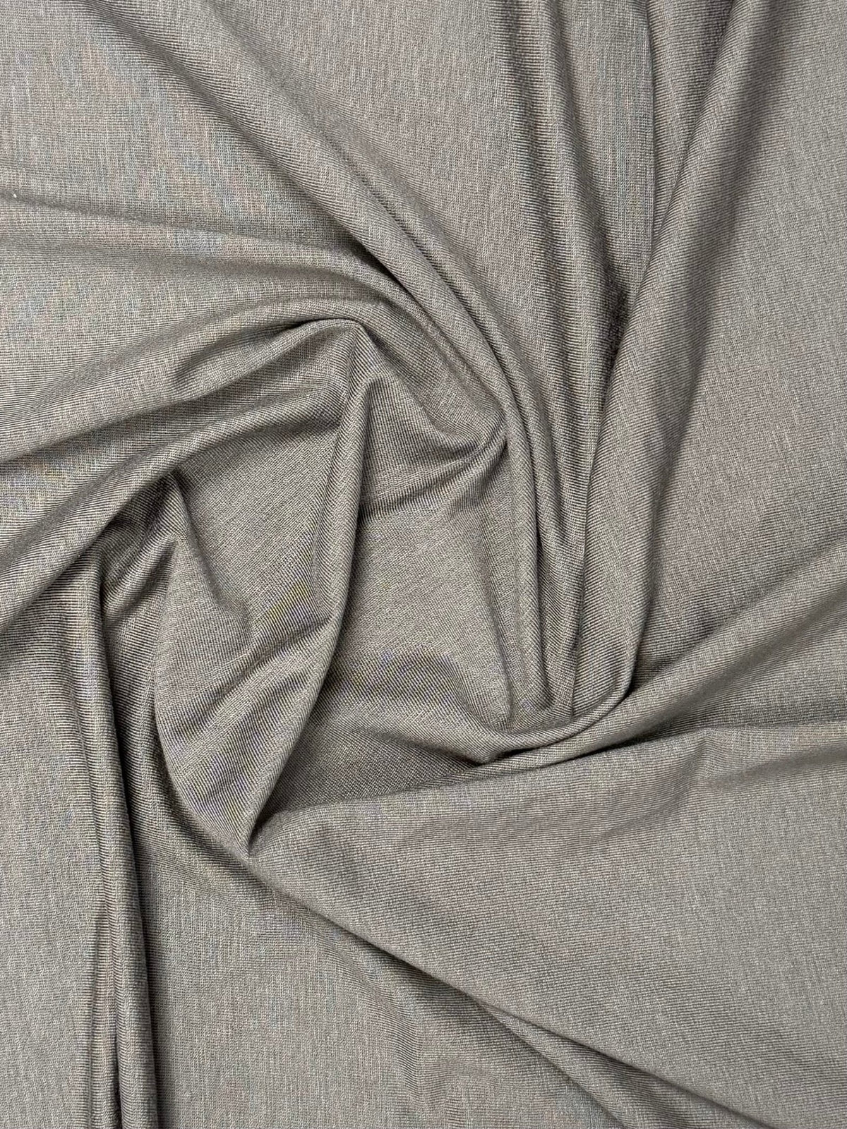 Grey Modal Stretch Fabric by the Metre - Whotex Fabrics London