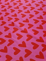 Heart Print Fabric - Whotex Online Fabric Store