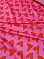 Heart Print Fabric - Whotex Online Fabric Store