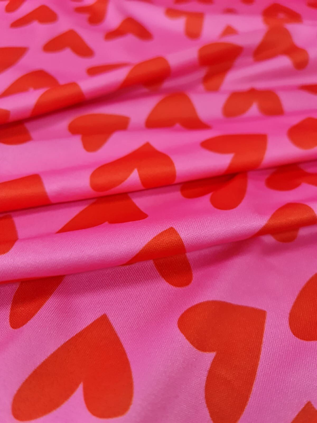 Heart Print Fabric - Whotex Online Fabric Store