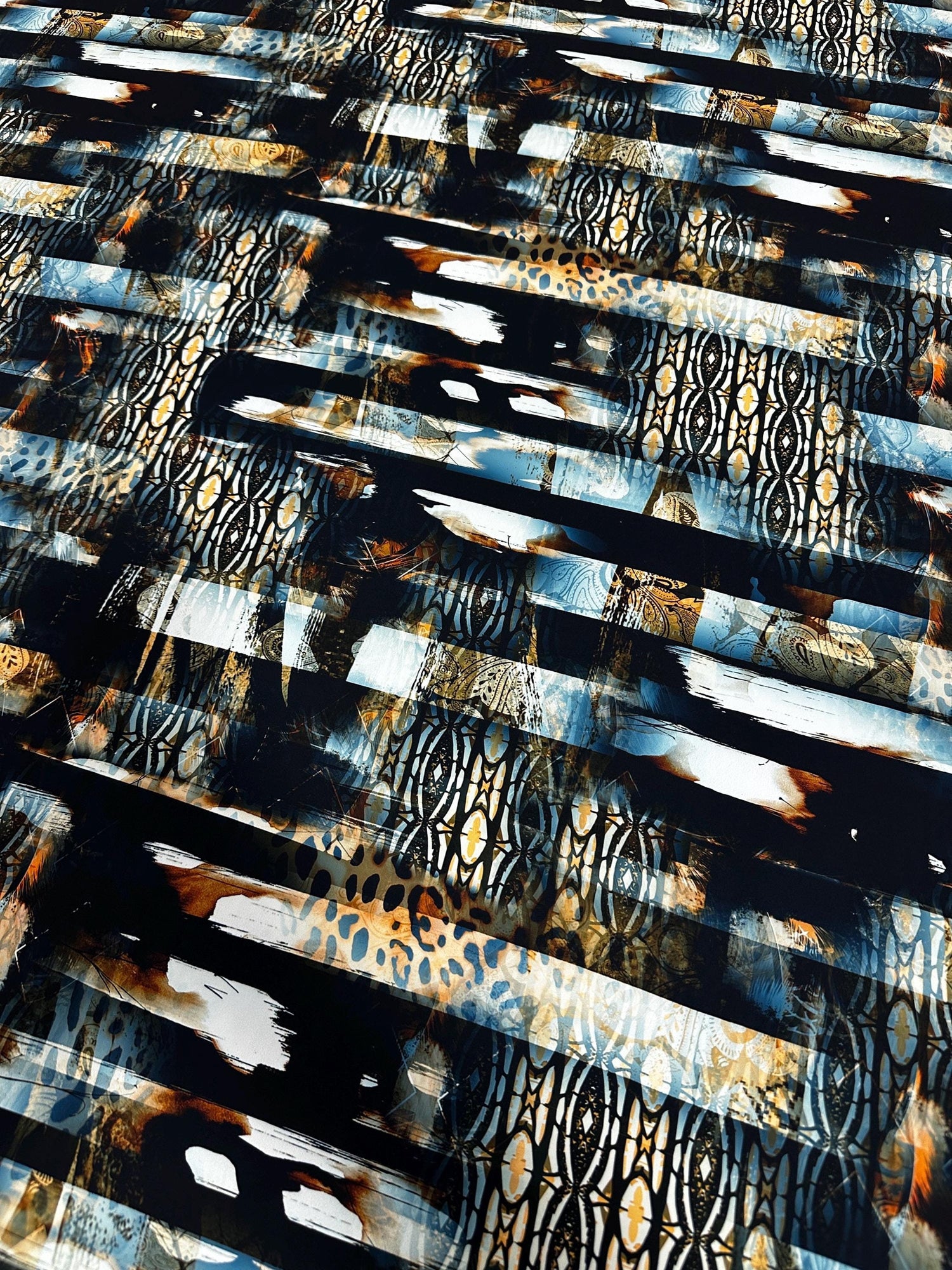 Abstract Animal Print Fabric