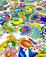 italian Floral Pattern Fabric, Lemon Pattern Fabric, Sicillian Pattern Fabric - Whotex Online Fabric Store