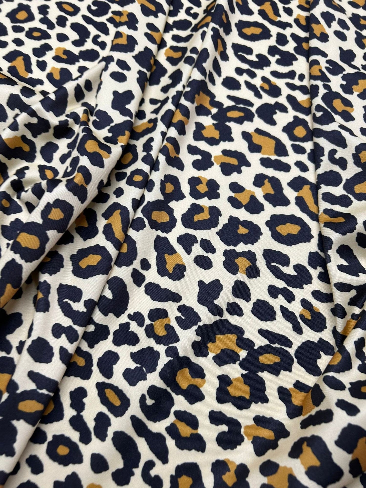 Leopard Pattern Beige Filling Fabric, Exotic Animal Pattern - Whotex Online Fabric Store