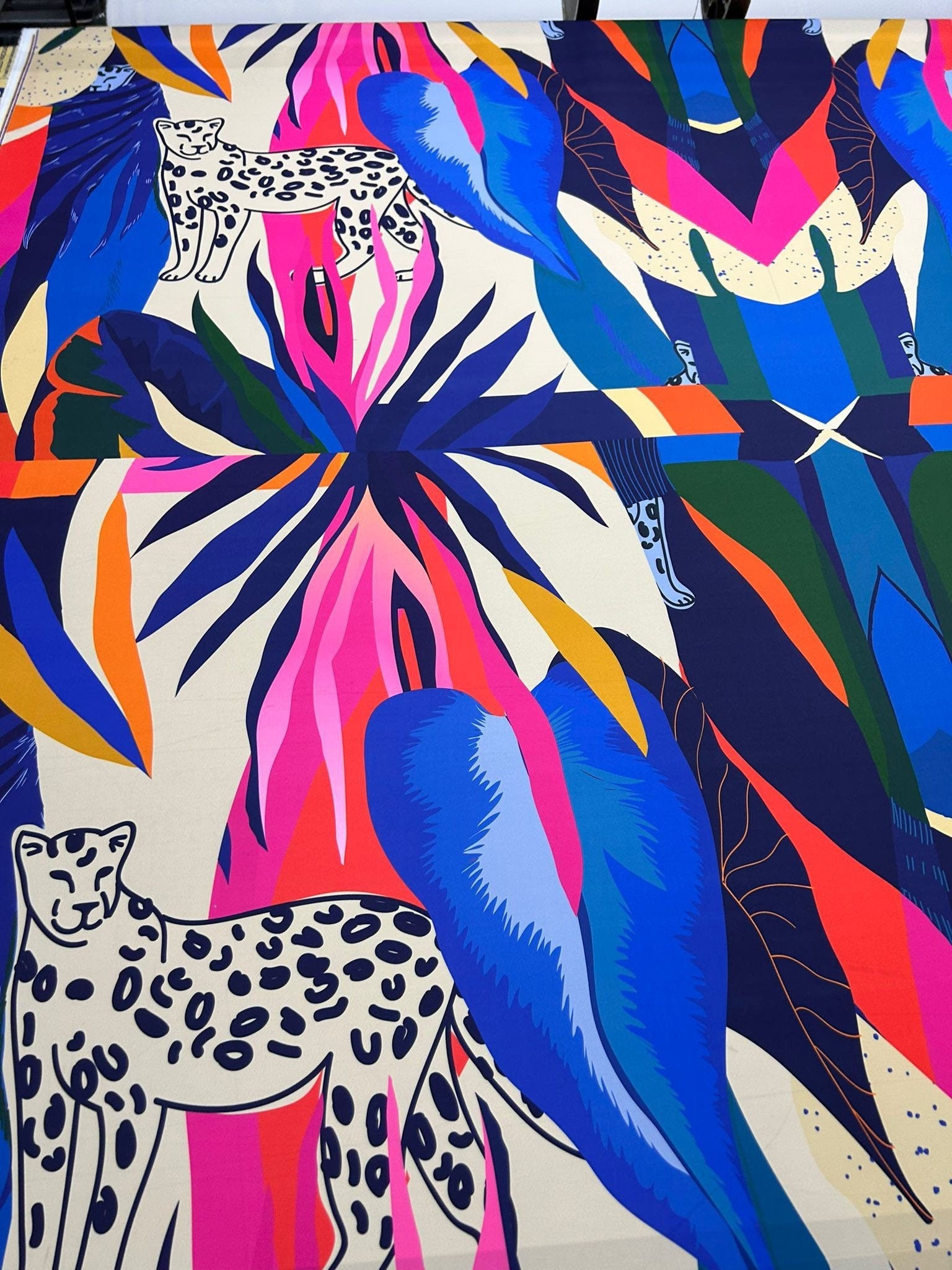 Leopard Pattern Fabric, Tropical Pattern Fabric By The Yard - Whotex Online Fabric Store