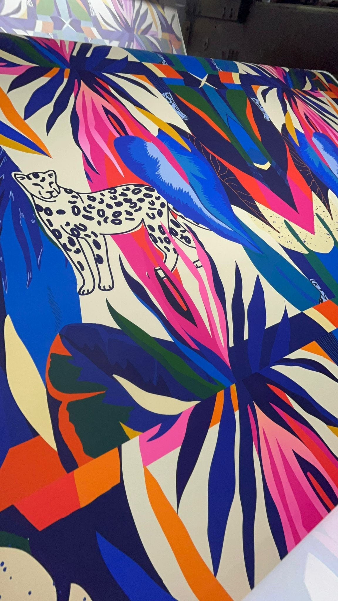 Leopard Pattern Fabric, Tropical Pattern Fabric By The Yard - Whotex Online Fabric Store