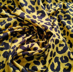 Leopard Pattern Fabric,4 - way stretch 58/60” Sold Fabric by the yar - Whotex Online Fabric Store