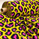 Leopard Print Fabric by Metre - Whotex Fabrics London