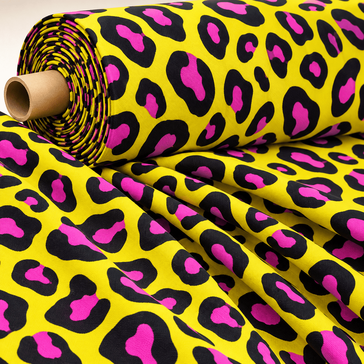 Leopard Print Fabric by Metre - Whotex Fabrics London