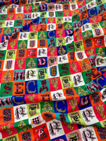 Letter Pattern Fabric - Whotex Online Fabric Store