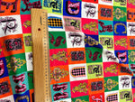 Letter Pattern Fabric - Whotex Online Fabric Store