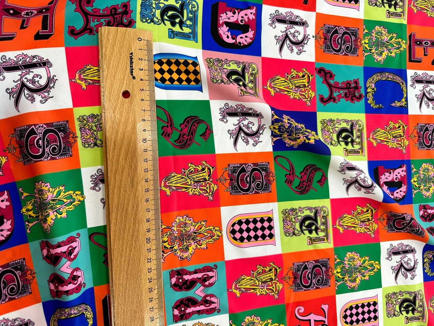 Letter Pattern Fabric - Whotex Online Fabric Store