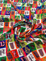 Letter Pattern Fabric - Whotex Online Fabric Store