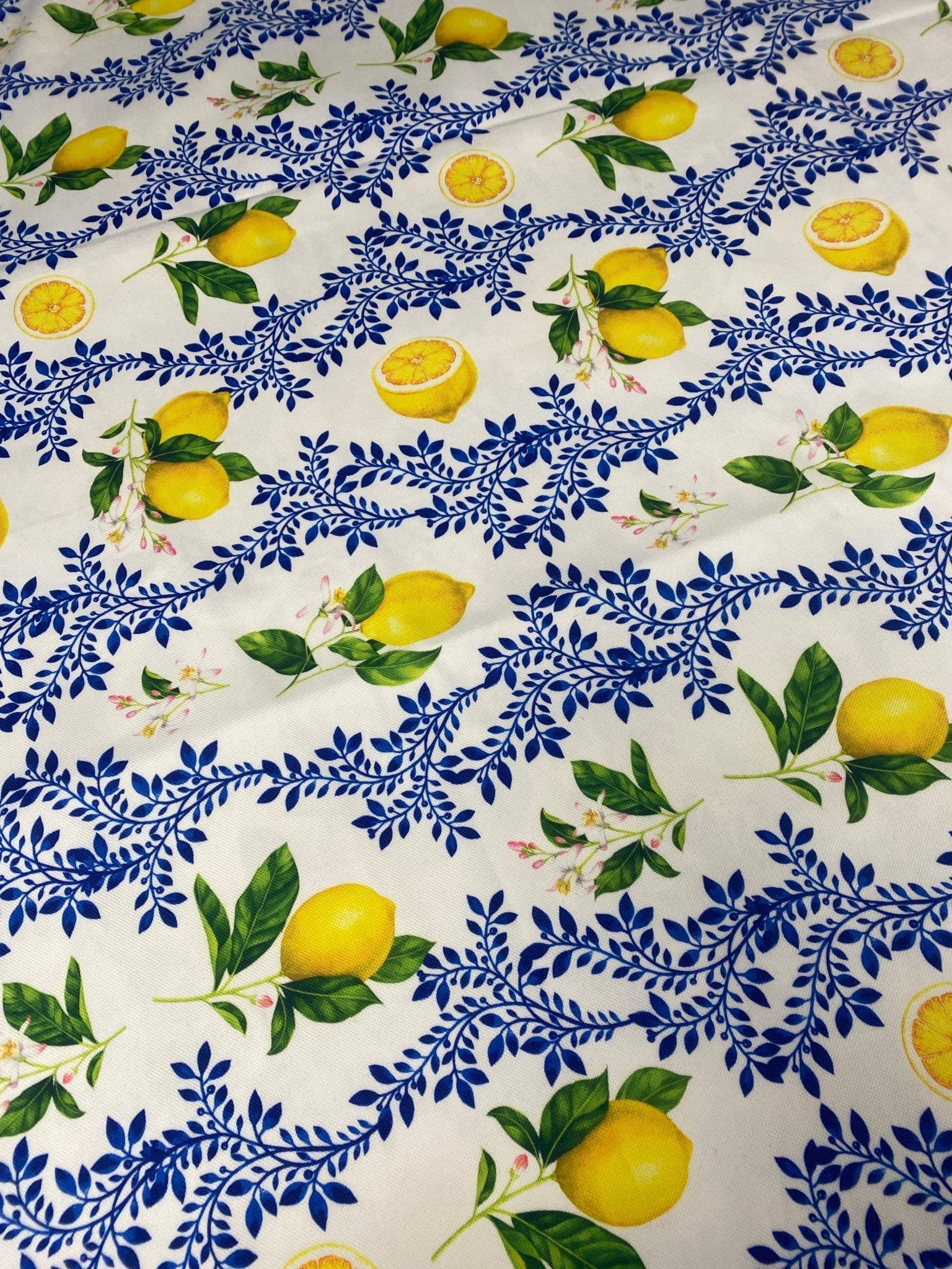 Limon Design Upholstery Fabric - Vibrant Floral Print for Home Décor - Whotex Online Fabric Store
