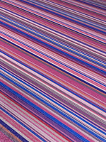 Lurex Striped Glitter Fabric - Whotex Online Fabric Store