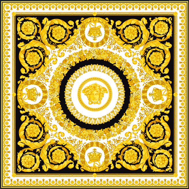 Luxurious Baroque Italian Fabric by the Yard - Yellow Pattern for Elegant Projects - Whotex Online Fabric Store