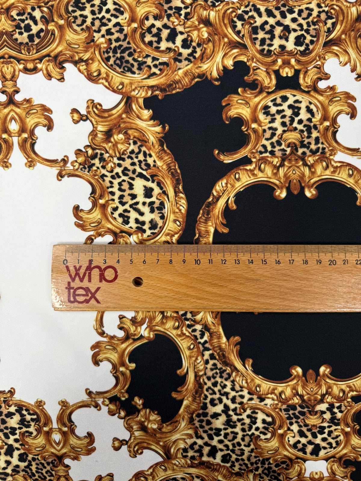 Luxury Baroque Moss Crepe Fabric by the Metre - Whotex Fabrics London