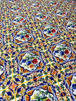 Majolica Pattern Fabric, Digital Print Luxury Fabric - Whotex Online Fabric Store