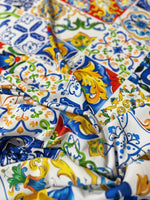 Majolica Pattern Fabric Fabric - Whotex Online Fabric Store