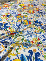 Majolica Pattern Fabric, Luxury Fabric By The Yard - Whotex Online Fabric Store