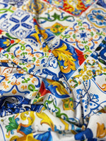 Majolica Pattern Fabric, Luxury Fabric By The Yard - Whotex Online Fabric Store