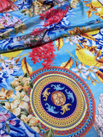Majolica Pattern Fabric,Sicilian print Fabric , Fabric By The Yard - Whotex Online Fabric Store